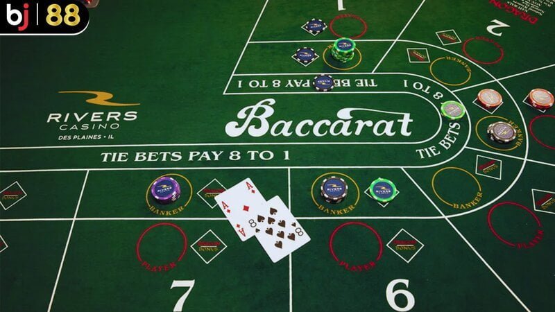 Cách tham gia cá cược Baccarat cơ bản từ BJ88